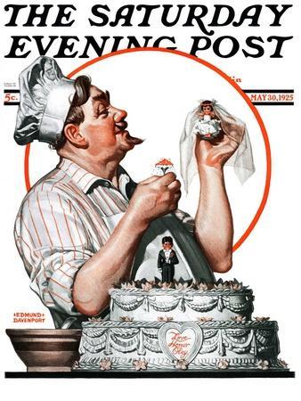 "Wedding Cake," Saturday Evening Post Cover, May 30, 1925