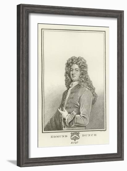 Edmund Dunch, Esquire-Godfrey Kneller-Framed Giclee Print