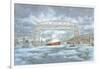 Edmund Fitz Leaving Dock-Stanton Manolakas-Framed Giclee Print