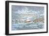 Edmund Fitz Leaving Dock-Stanton Manolakas-Framed Giclee Print