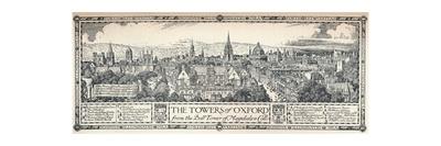 'The Towers of Oxford', 1905-Edmund Hort New-Giclee Print