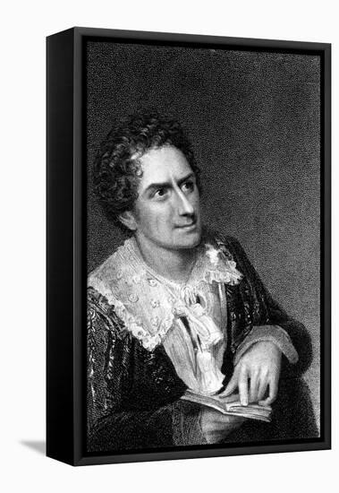 Edmund Kean as Hamlet-null-Framed Stretched Canvas