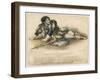 Edmund Kean English Actor in the Role of Shakespeare's Richard III-W. Gear-Framed Art Print