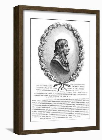 Edmund Ludlow-Gianbattista Cipriani-Framed Art Print