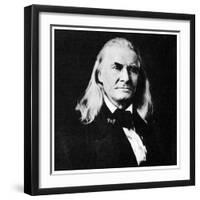 Edmund Ruffin, 'Father of Secession in Virginia, 1860-1865-George S Cook-Framed Giclee Print