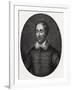 Edmund Spenser - portrait-George Vertue-Framed Giclee Print