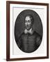 Edmund Spenser - portrait-George Vertue-Framed Giclee Print