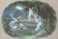 The Visit at Moonlight, 1832-Edmund Thomas Parris-Giclee Print