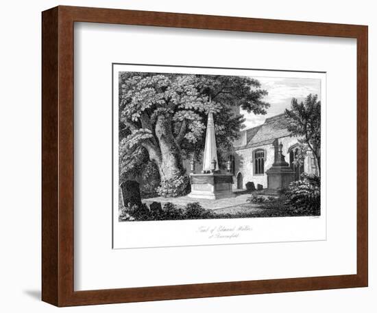 Edmund Waller's Tomb-CJ Smith-Framed Art Print