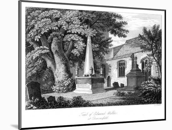 Edmund Waller's Tomb-CJ Smith-Mounted Art Print