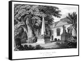 Edmund Waller's Tomb-CJ Smith-Framed Stretched Canvas