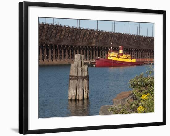 Edna G, Two Harbors, Minnesota, USA-Peter Hawkins-Framed Photographic Print