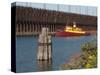 Edna G, Two Harbors, Minnesota, USA-Peter Hawkins-Stretched Canvas