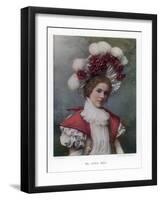 Edna May, American Actress and Singer, 1901-W&d Downey-Framed Giclee Print