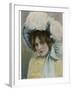 Edna May in Bonnet-null-Framed Photographic Print