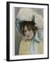 Edna May in Bonnet-null-Framed Photographic Print