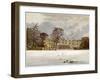 Ednaston Lodge, Derbyshire, Home of the Kingdon Family, C1880-AF Lydon-Framed Giclee Print