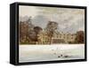 Ednaston Lodge, Derbyshire, Home of the Kingdon Family, C1880-AF Lydon-Framed Stretched Canvas