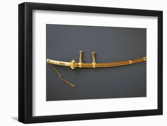 Edo Period Sword Mount-null-Framed Photographic Print