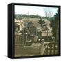 Edo (Present Tokyo, Japan), a Terrace, Circa 1860-Leon, Levy et Fils-Framed Stretched Canvas