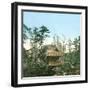 Edo (Present Tokyo, Japan), Daisadji Pavilion, Circa 1860-Leon, Levy et Fils-Framed Photographic Print