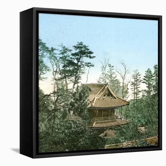 Edo (Present Tokyo, Japan), Daisadji Pavilion, Circa 1860-Leon, Levy et Fils-Framed Stretched Canvas