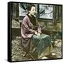 Edo (Present Tokyo, Japan), Japanese Woman Circa 1860-Leon, Levy et Fils-Framed Stretched Canvas