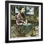 Edo (Present Tokyo, Japan), Japanese Woman Circa 1860-Leon, Levy et Fils-Framed Photographic Print