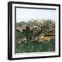 Edo (Present Tokyo, Japan), Panorama of the City Circa 1860-Leon, Levy et Fils-Framed Photographic Print