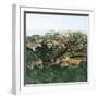 Edo (Present Tokyo, Japan), Panorama of the City Circa 1860-Leon, Levy et Fils-Framed Photographic Print