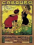 Poster Advertising the Grand Hotel, Cabourg, c.1910-Edouard Bernard-Framed Giclee Print