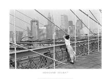 Brooklyn Bridge, New York, 1982-Édouard Boubat-Framed Art Print