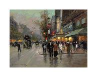 Rue Due la Madeline-Edouard Cortes-Framed Premium Giclee Print