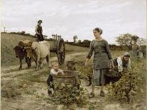 The Furrow, 1897-Edouard Debat-Ponsan-Laminated Giclee Print