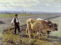 A Well-Guarded Cow-Edouard Debat-Ponsan-Giclee Print