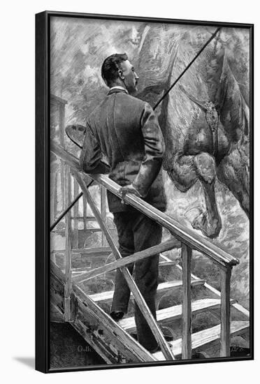 Edouard Detaille at Work-null-Framed Photographic Print