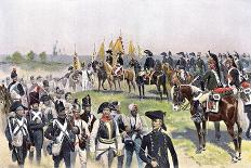 Tsar Nicholas II of Russia and French President Felix Faure Inspecting Troops in Chalon-Sur-Marne-Edouard Detaille-Giclee Print