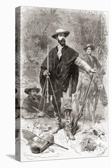 Édouard François André During His Botanising Expedition in the Foothills of the Andes in 1875-76-null-Stretched Canvas