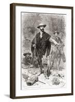 Édouard François André During His Botanising Expedition in the Foothills of the Andes in 1875-76-null-Framed Giclee Print