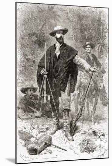 Édouard François André During His Botanising Expedition in the Foothills of the Andes in 1875-76-null-Mounted Giclee Print