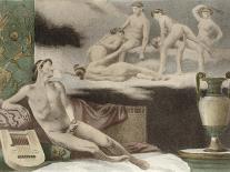 Ancient Times, Illustration of an Orgy, Plate 19 of De Figuris Veneris-Edouard-henri Avril-Giclee Print