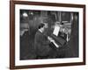 Edouard Herriot, French Radical Politician, Playing the Piano, 1925-null-Framed Giclee Print
