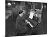 Edouard Herriot, French Radical Politician, Playing the Piano, 1925-null-Mounted Giclee Print