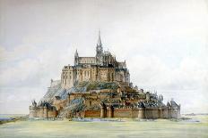 Project for Restoration of Mont Saint-Michel, March 1875-Edouard-jules Corroyer-Framed Giclee Print
