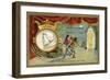 Edouard Lalo, French Composer, and a Scene from His Opera Le Roi D'Ys-null-Framed Giclee Print