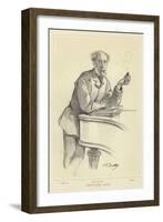 Edouard Lalo, French Composer-Paul Mathey-Framed Giclee Print