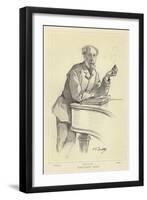 Edouard Lalo, French Composer-Paul Mathey-Framed Giclee Print