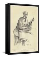 Edouard Lalo, French Composer-Paul Mathey-Framed Stretched Canvas