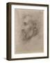 Edouard Lanteri, 1898 (Silverpoint on Cardboard)-Alphonse Legros-Framed Giclee Print