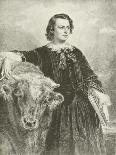 Portrait of Princess Brancaccio-Massimo, 1860-70-Edouard Louis Dubufe-Giclee Print